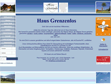 Tablet Screenshot of haus-grenzenlos.de